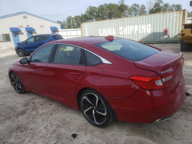 Изображение 2 2018 HONDA ACCORD SPORT 2018 с VIN 1HGCV1E33JA243192