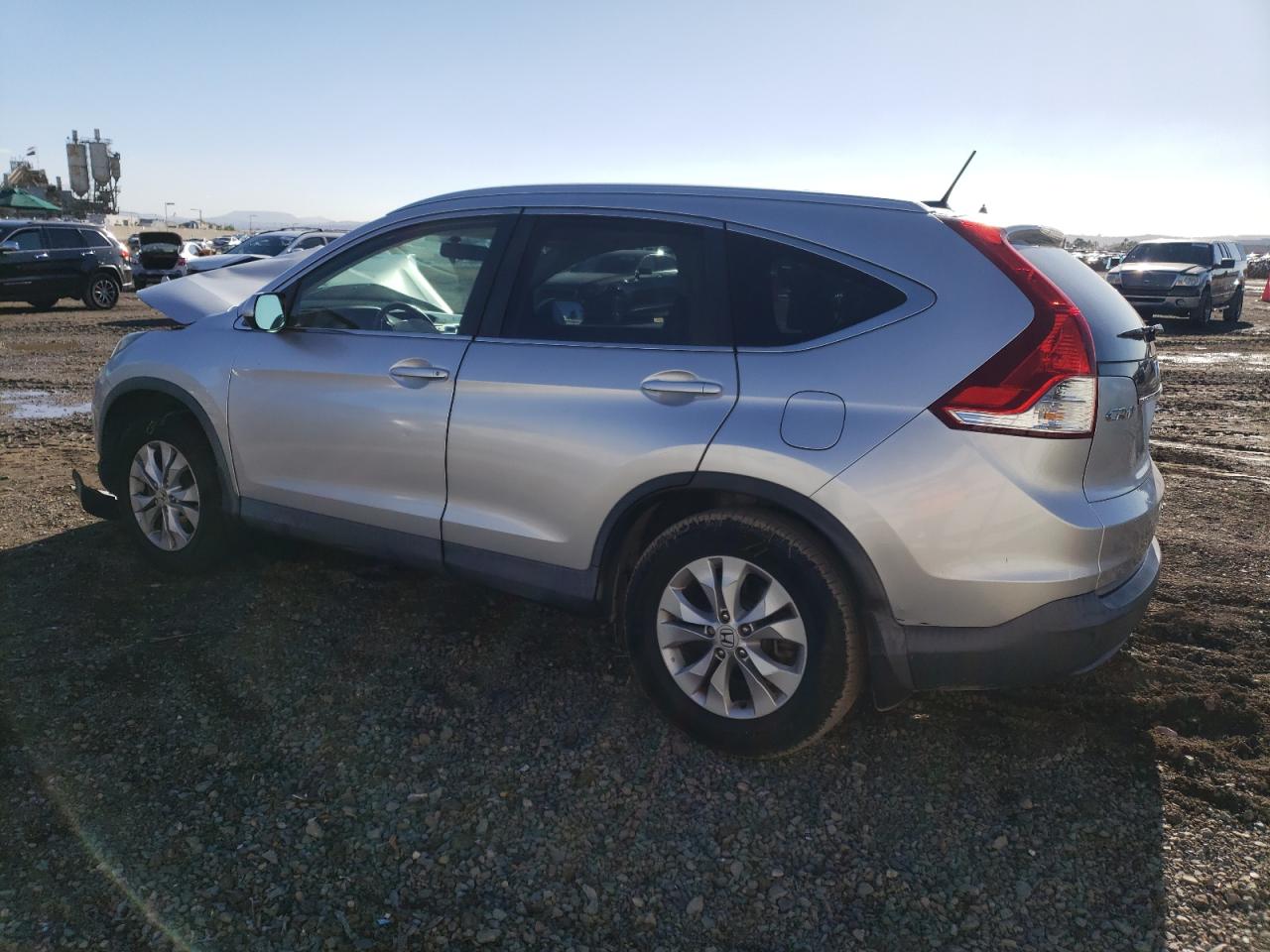 Image 2 of 2014 HONDA CR-V EXL 2014 with VIN 2HKRM3H72EH505854