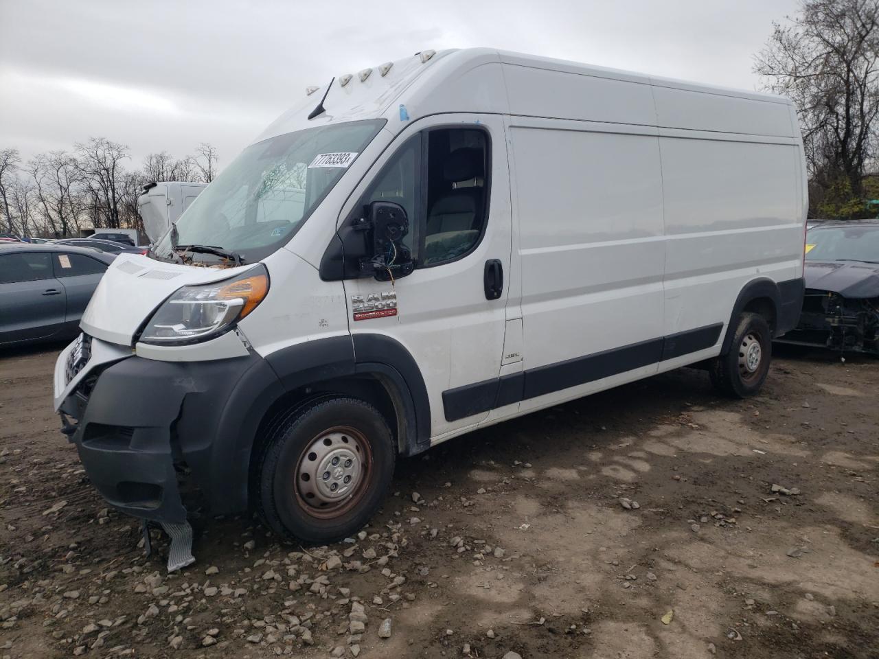 Image 1 of 2022 RAM PROMASTER 2500 2500 HIGH 2022 with VIN 3C6LRVDG8NE134624