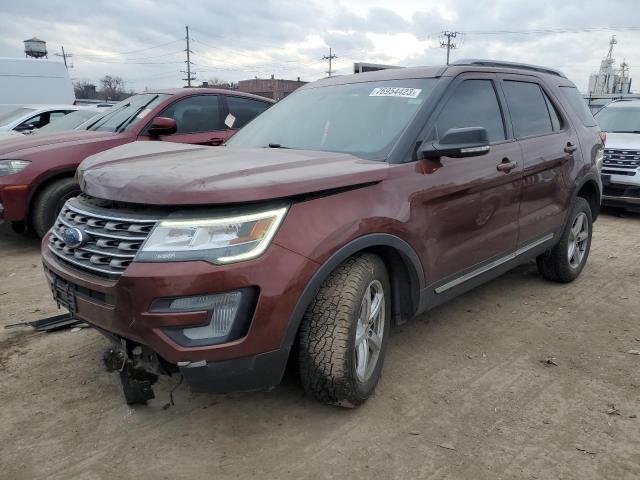 Изображение 1 2016 FORD EXPLORER XLT 2016 с VIN 1FM5K8D8XGGC70834