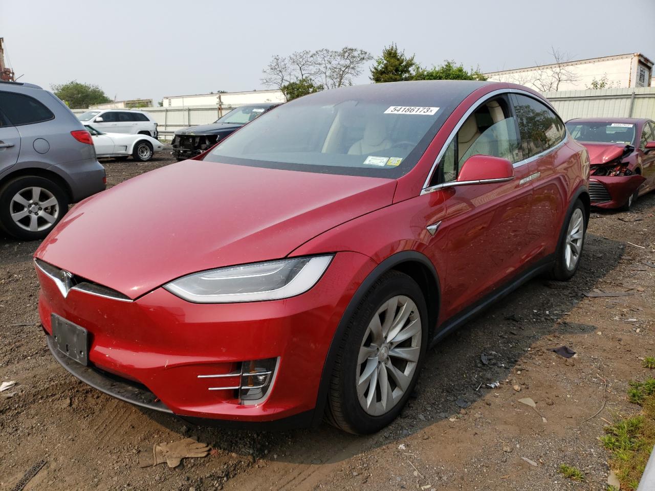 Image 1 of Tesla Model X 2018 with VIN 5YJXCAE20JF103329