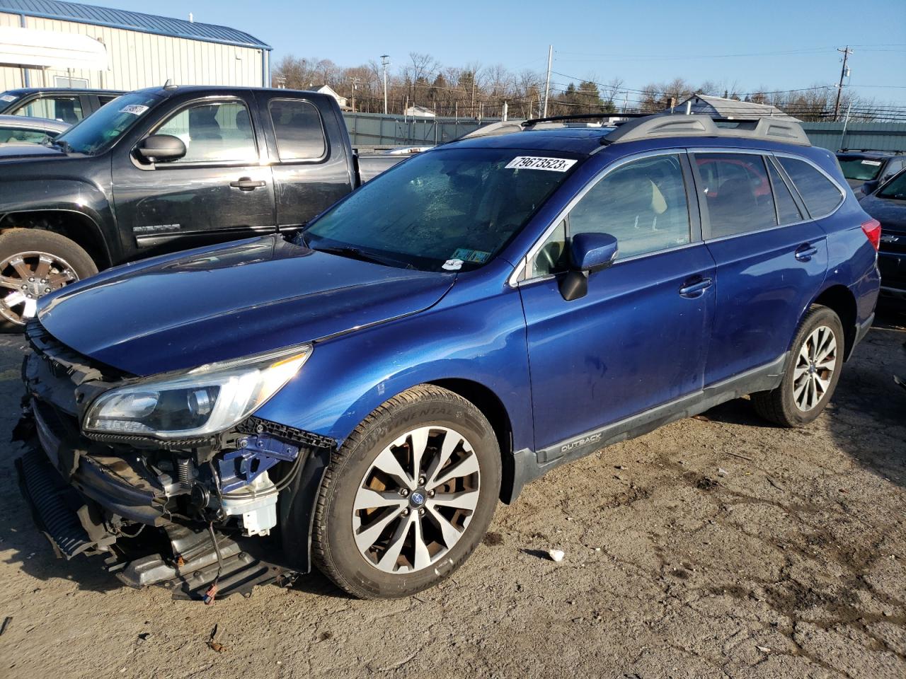 Image 1 of 2016 SUBARU OUTBACK 2.5I LIMITED 2016 with VIN 4S4BSANC3G3323247