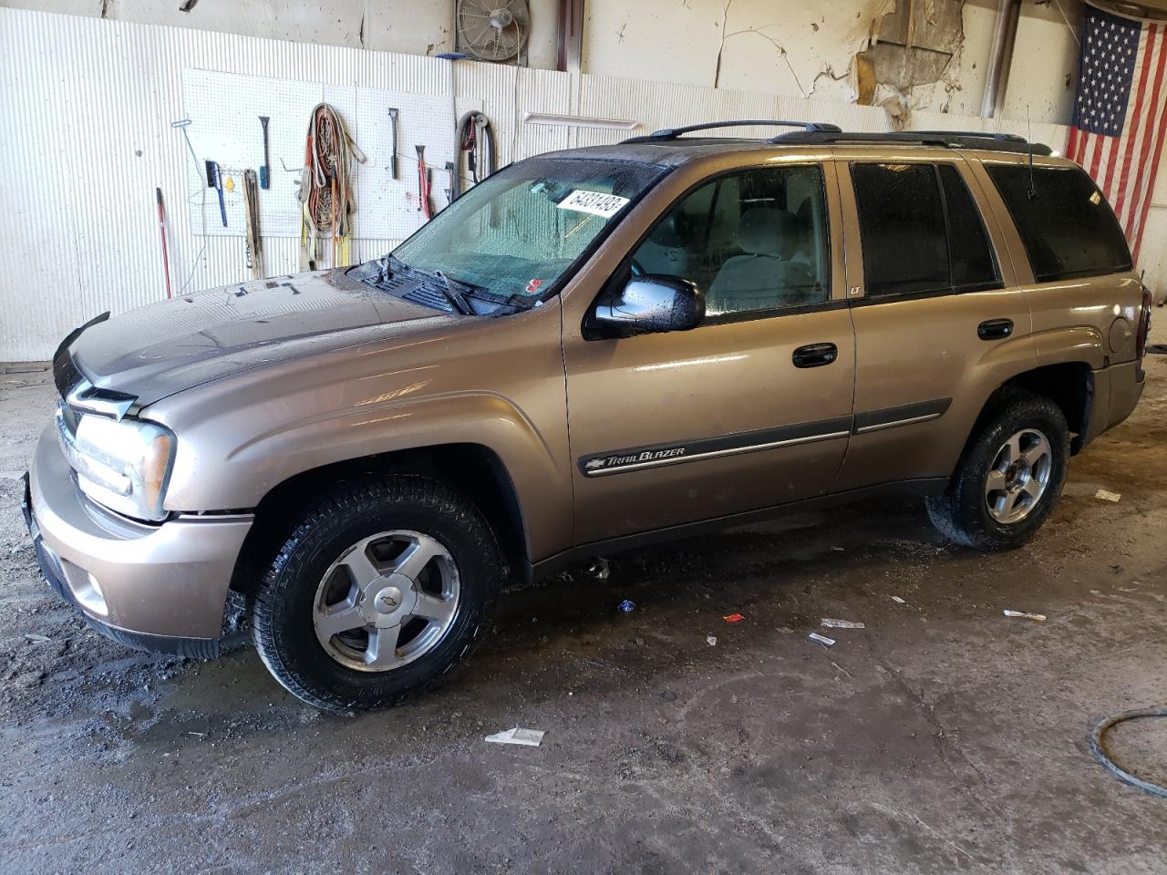 Image 1 of 2002 CHEVROLET TRAILBLAZER  2002 with VIN 1GNDT13S722346623
