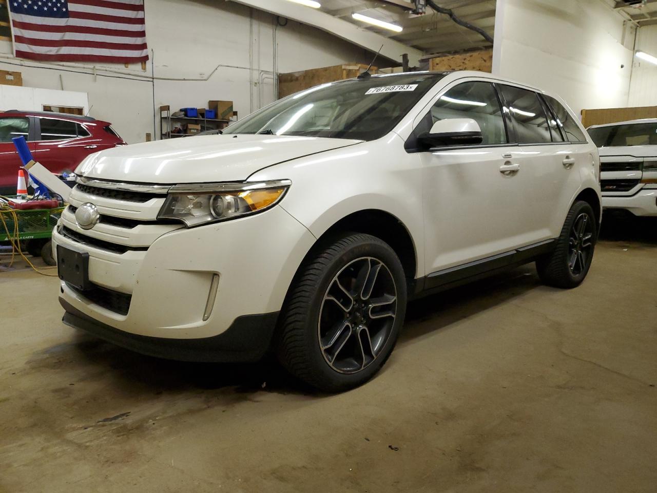 Image 1 of 2013 FORD EDGE SEL 2013 with VIN 2FMDK4JCXDBB81264