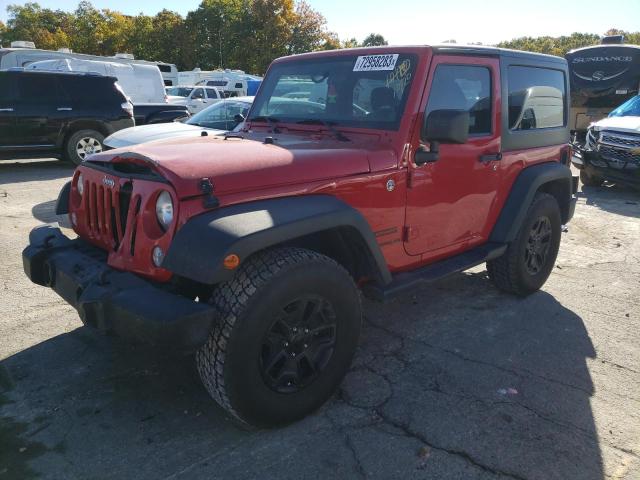 Image 1 of 2014 JEEP WRANGLER SPORT 2014 with VIN 1C4AJWAG9EL148167