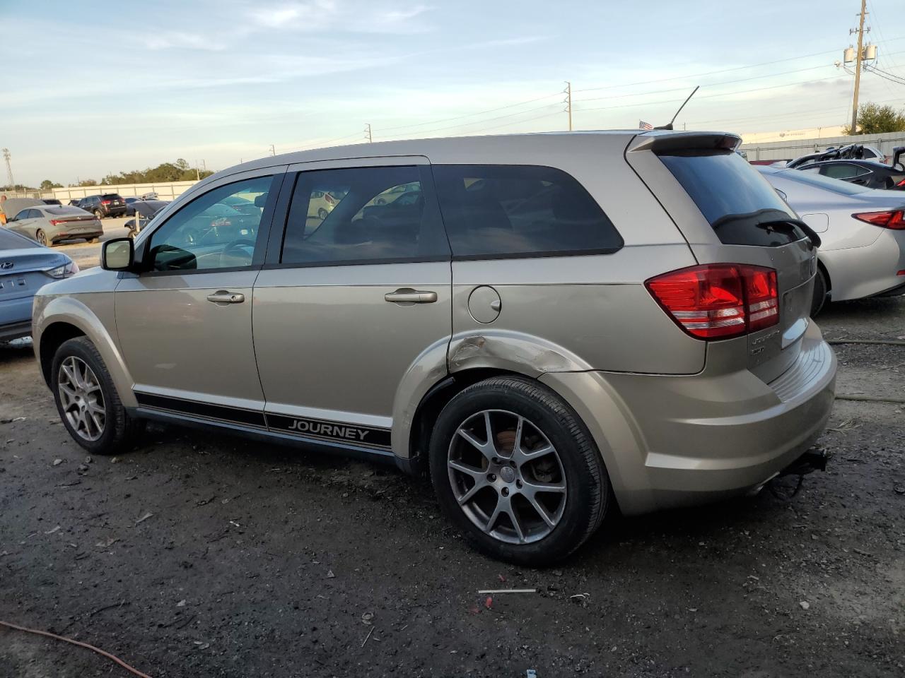 Image 2 of 2009 DODGE JOURNEY SXT 2009 with VIN 3D4GH57V49T238197