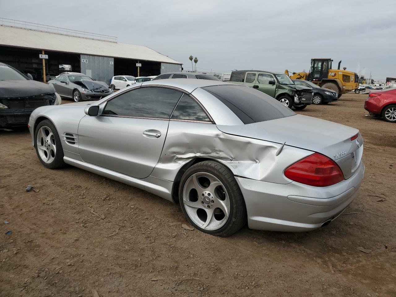 Image 2 of 2004 MERCEDES-BENZ SL 500 2004 with VIN WDBSK75F34F067251