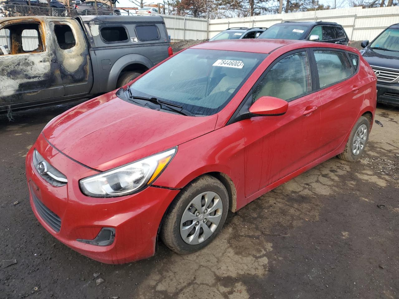 Image 1 of 2017 HYUNDAI ACCENT SE 2017 with VIN KMHCT5AE4HU300930