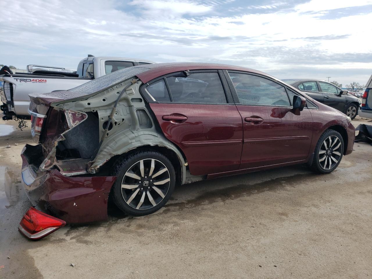 Obraz 3 z 2015 HONDA CIVIC EXL 2015 z VIN 19XFB2F93FE042734