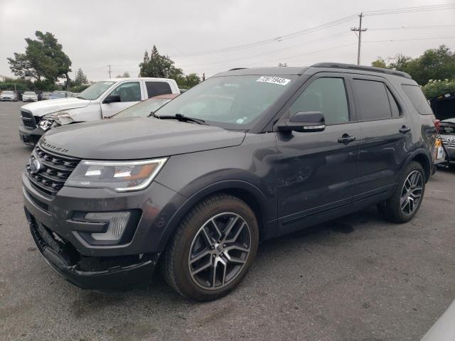 Image 1 of 2017 FORD EXPLORER SPORT 2017 with VIN 1FM5K8GTXHGD90828