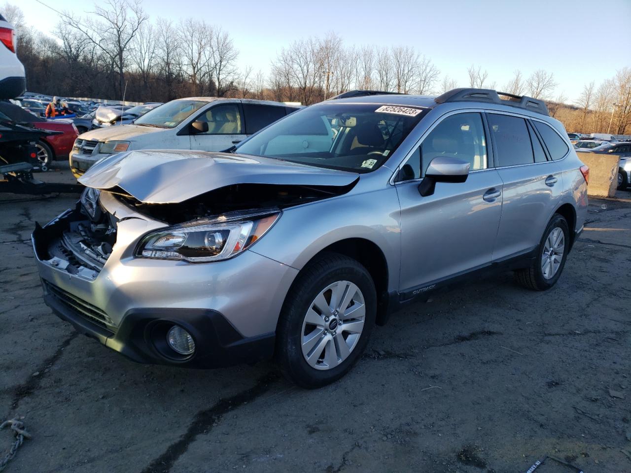 Изображение 1 2017 SUBARU OUTBACK 2.5I PREMIUM 2017 с VIN 4S4BSADC5H3214971