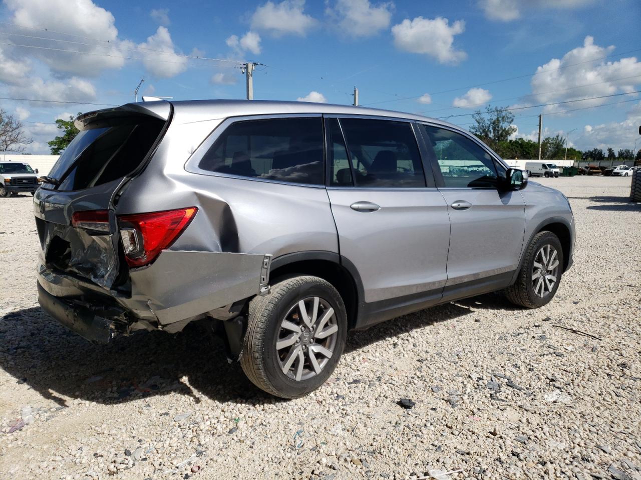 Изображение 3 2020 HONDA PILOT EXL 2020 с VIN 5FNYF5H51LB026062