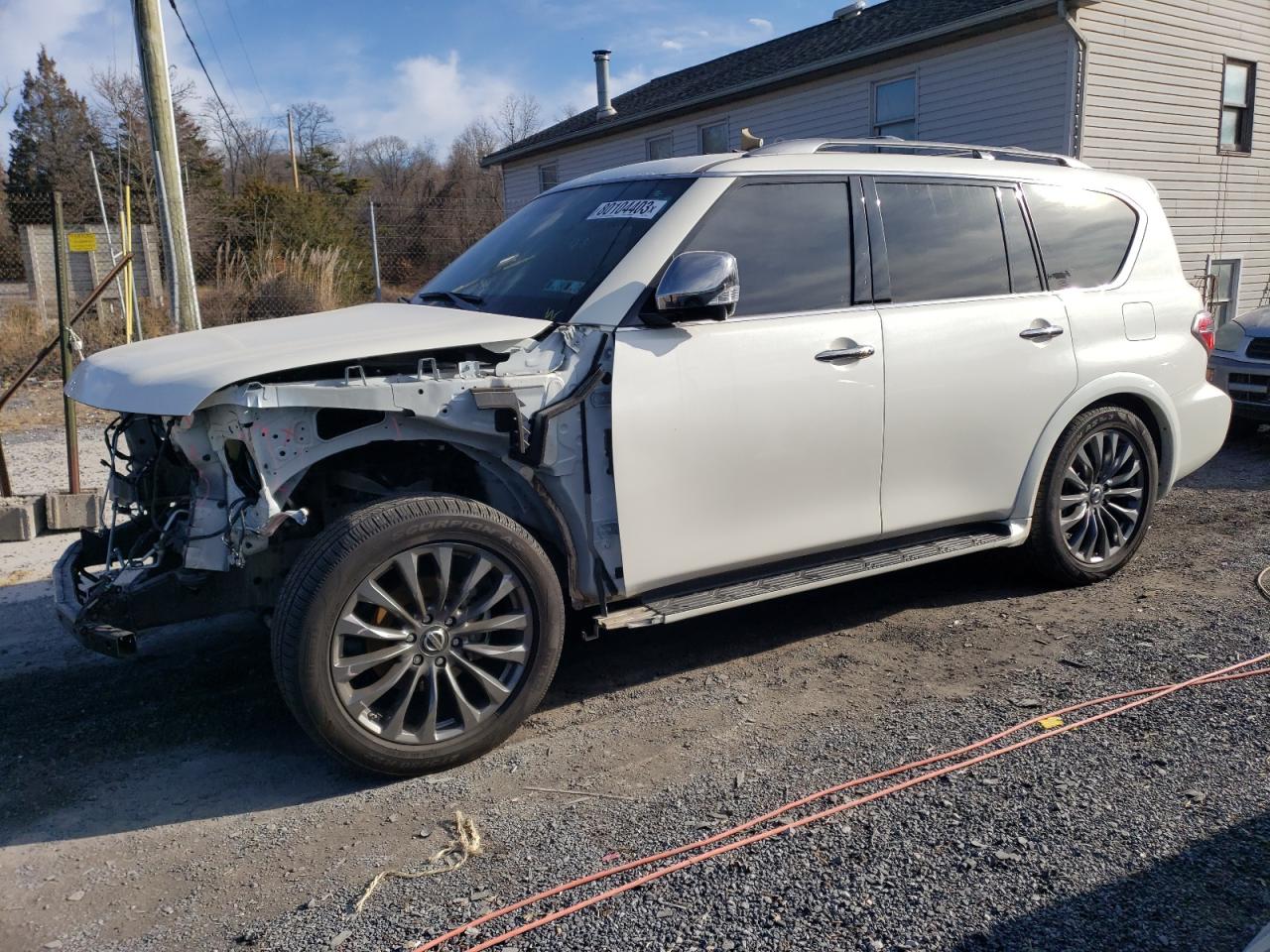 Image 1 of 2020 NISSAN ARMADA PLATINUM 2020 with VIN JN8AY2NE3L9782490