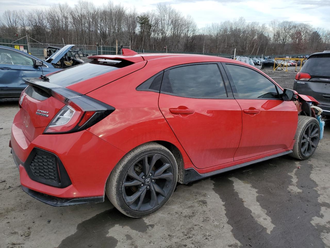 Image 3 of 2018 HONDA CIVIC SPORT TOURING 2018 with VIN SHHFK7H94JU403139