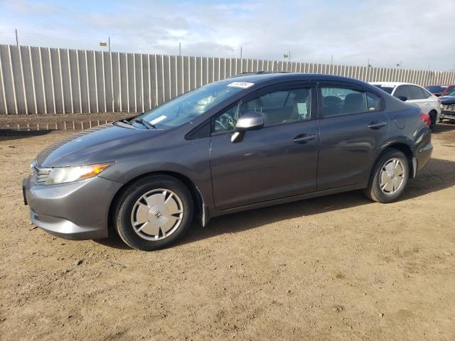 Image 1 of 2012 HONDA CIVIC HF 2012 with VIN 2HGFB2F63CH554565