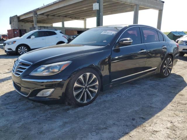 Image 1 of 2012 HYUNDAI GENESIS 5.0L 2012 with VIN KMHGC4DH6CU156484