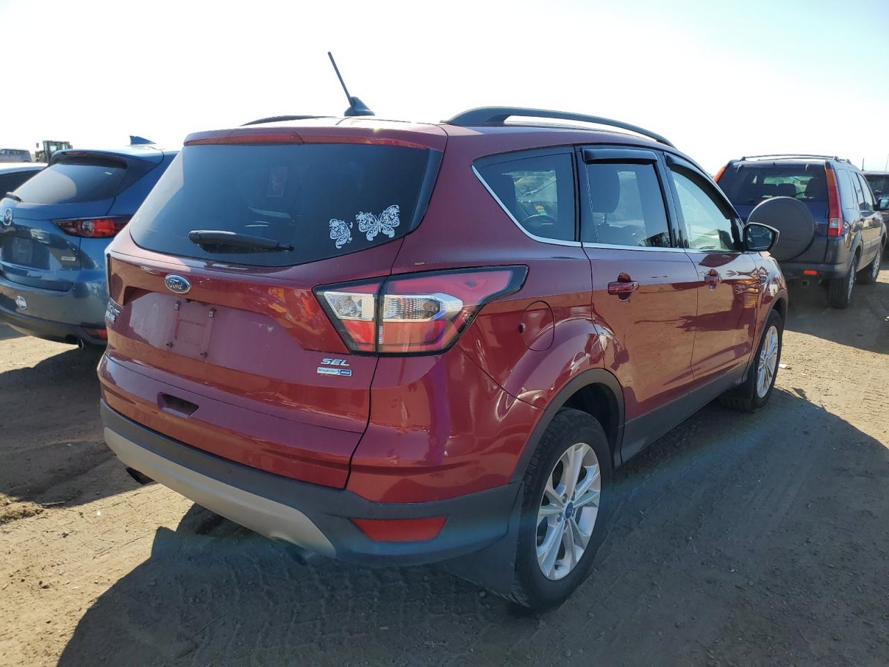 Image 3 of 2018 FORD ESCAPE SEL 2018 with VIN 1FMCU9HD6JUA09854