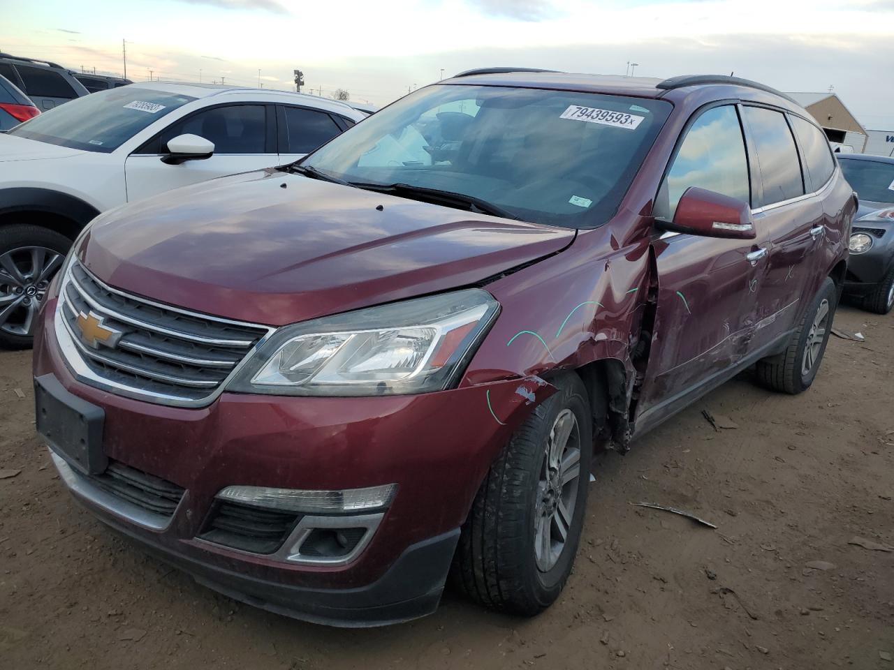 Obraz 1 z 2016 CHEVROLET TRAVERSE LT 2016 z VIN 1GNKVGKD4GJ102304