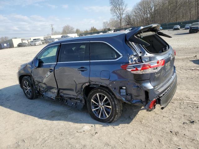 Изображение 2 2019 TOYOTA HIGHLANDER SE 2019 с VIN 5TDJZRFHXKS713631
