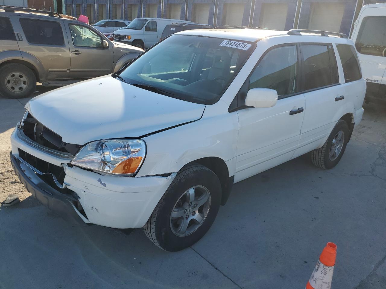 Изображение 1 2005 HONDA PILOT EXL 2005 с VIN 5FNYF18675B041279