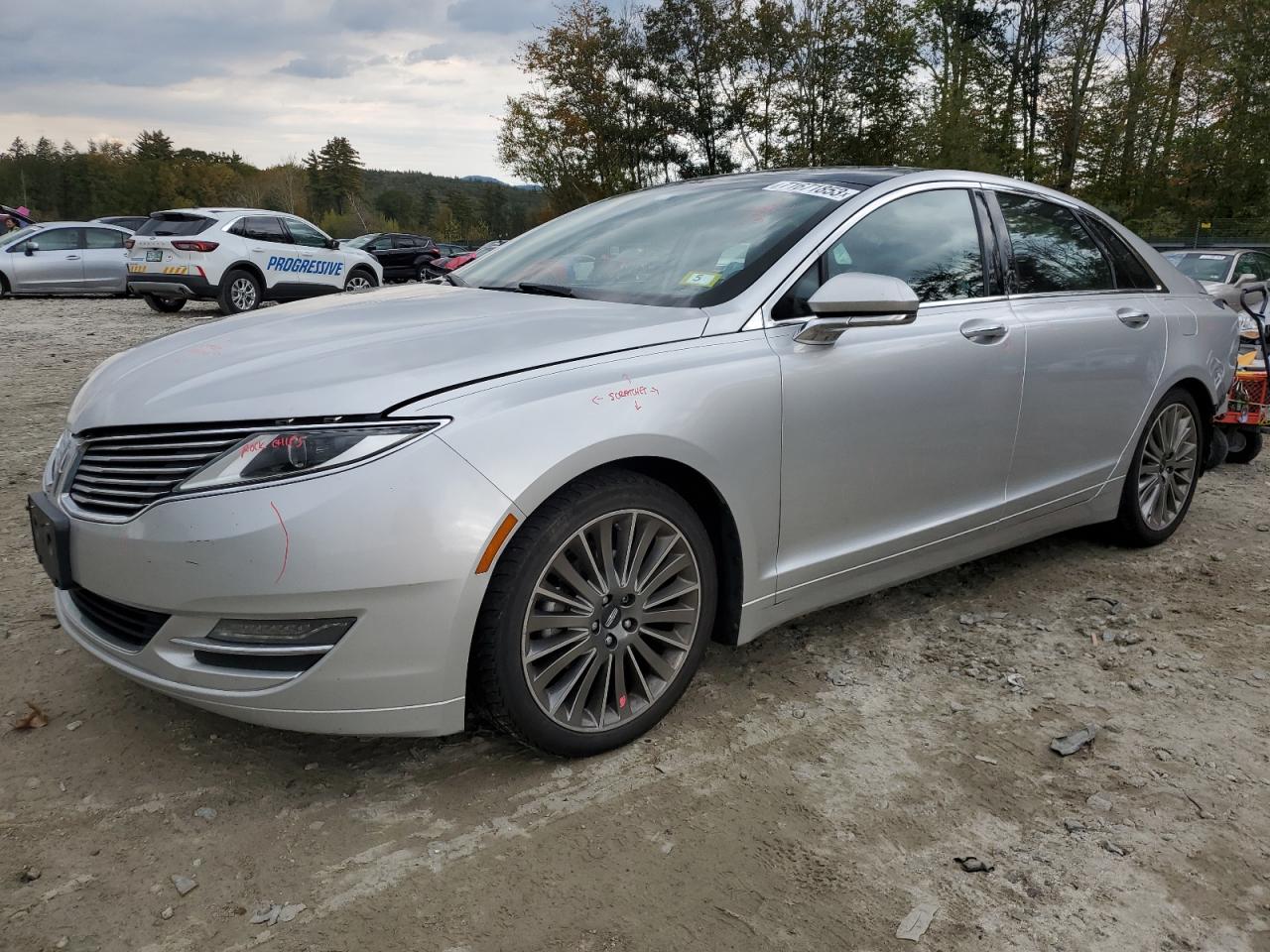 Image 1 of 2014 LINCOLN MKZ HYBRID 2014 with VIN 3LN6L2LU2ER809353