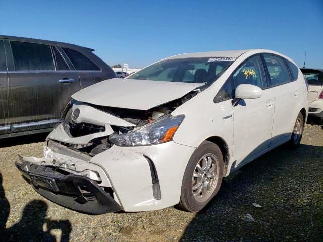 Image 2 of 2017 TOYOTA PRIUS V  2017 with VIN JTDZN3EU0HJ071744