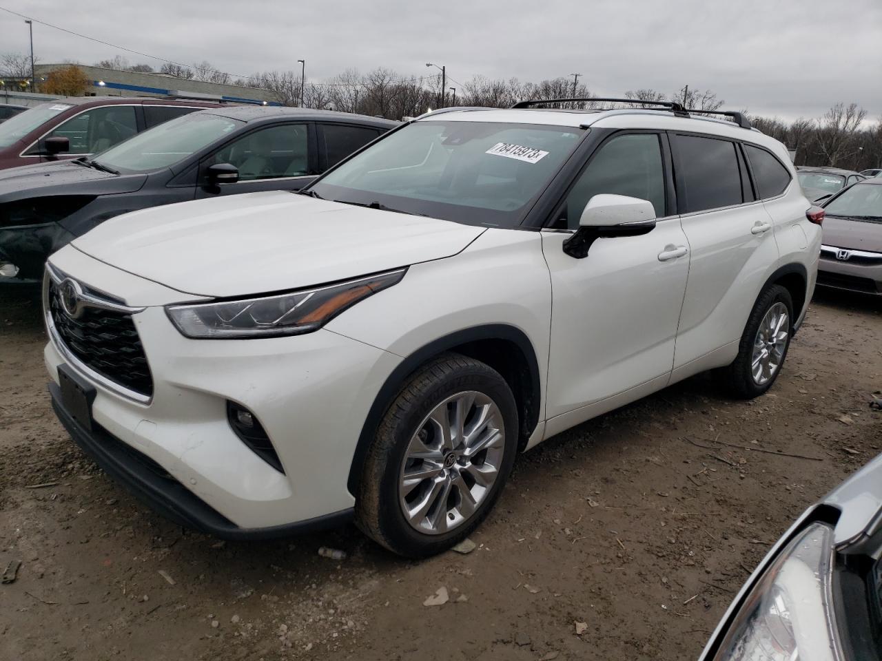 Изображение 1 2021 TOYOTA HIGHLANDER LIMITED 2021 с VIN 5TDYZRAHXMS033897