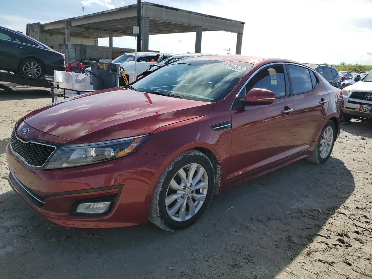 Изображение 1 2014 KIA OPTIMA LX 2014 с VIN 5XXGM4A79EG328416