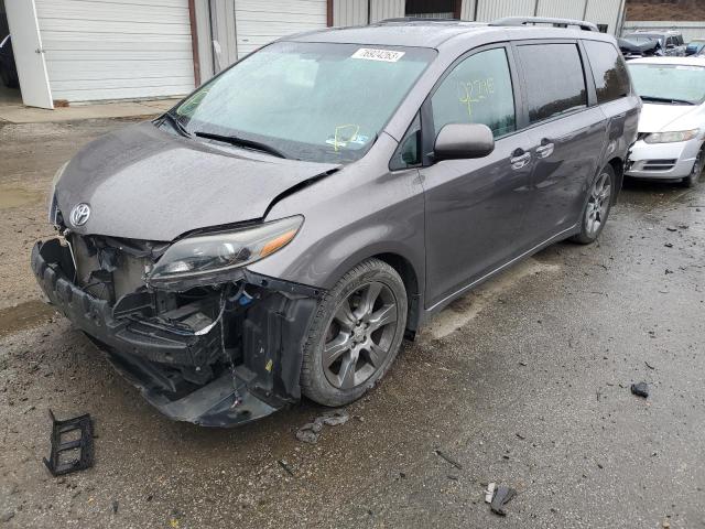 Image 1 of 2015 TOYOTA SIENNA SPORT 2015 with VIN 5TDXK3DC6FS578107