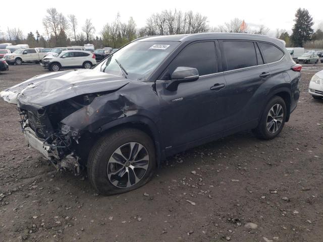Image 1 of 2020 TOYOTA HIGHLANDER HYBRID XLE 2020 with VIN 5TDHBRCH1LS502438