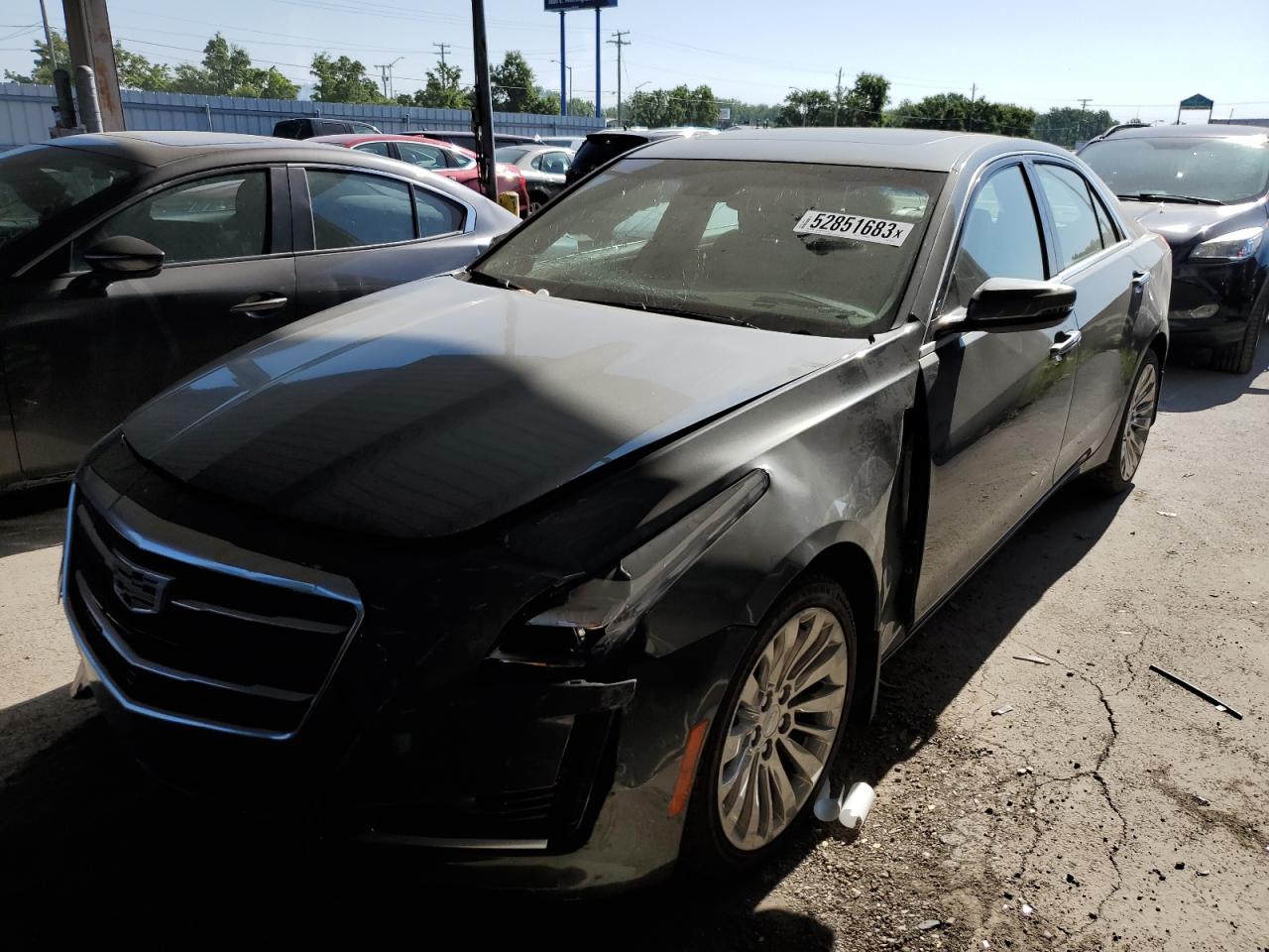 Image 1 of 2016 CADILLAC CTS LUXURY COLLECTION 2016 with VIN 1G6AX5SS1G0104523