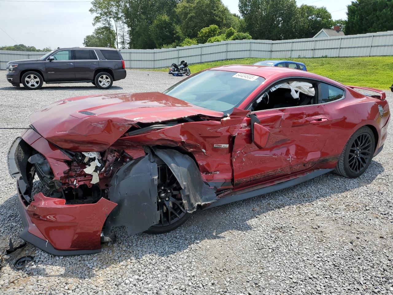 Image 1 of 2018 FORD MUSTANG GT 2018 with VIN 1FA6P8CF3J5170464