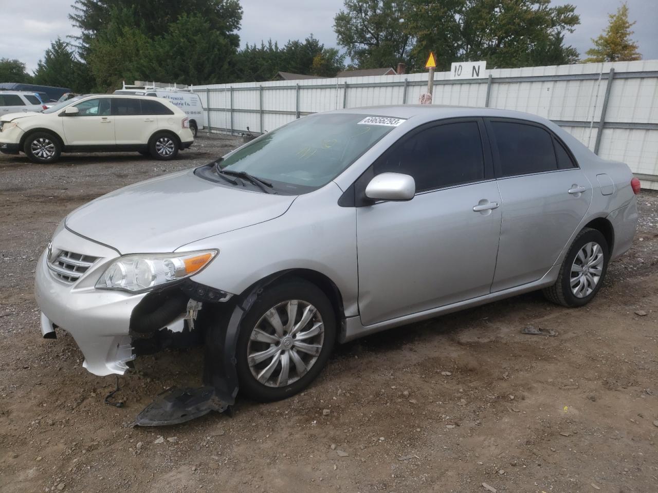 Image 1 of 2013 TOYOTA COROLLA BASE 2013 with VIN JTDBU4EE1DJ122553