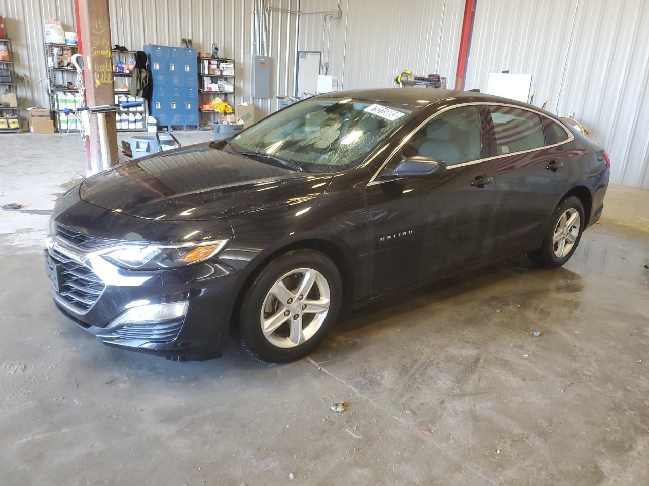 Image 1 of 2021 CHEVROLET MALIBU LS 2021 with VIN 1G1ZB5ST3MF033852