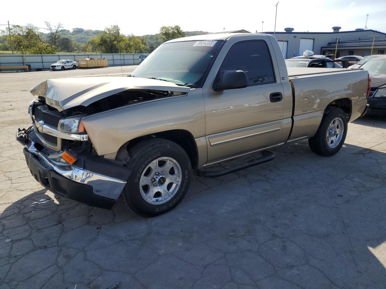 Image 1 of 2005 CHEVROLET SILVERADO C1500 2005 with VIN 1GCEC14Z95Z129823