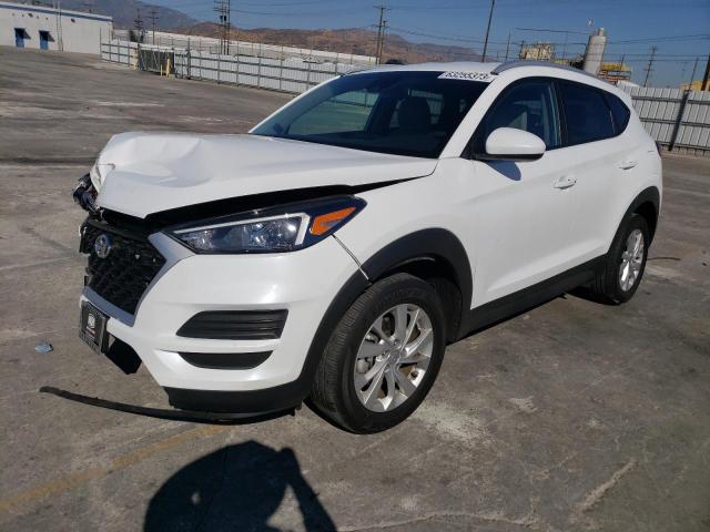 Image 1 of 2021 HYUNDAI TUCSON LIMITED 2021 with VIN KM8J33A42MU402448