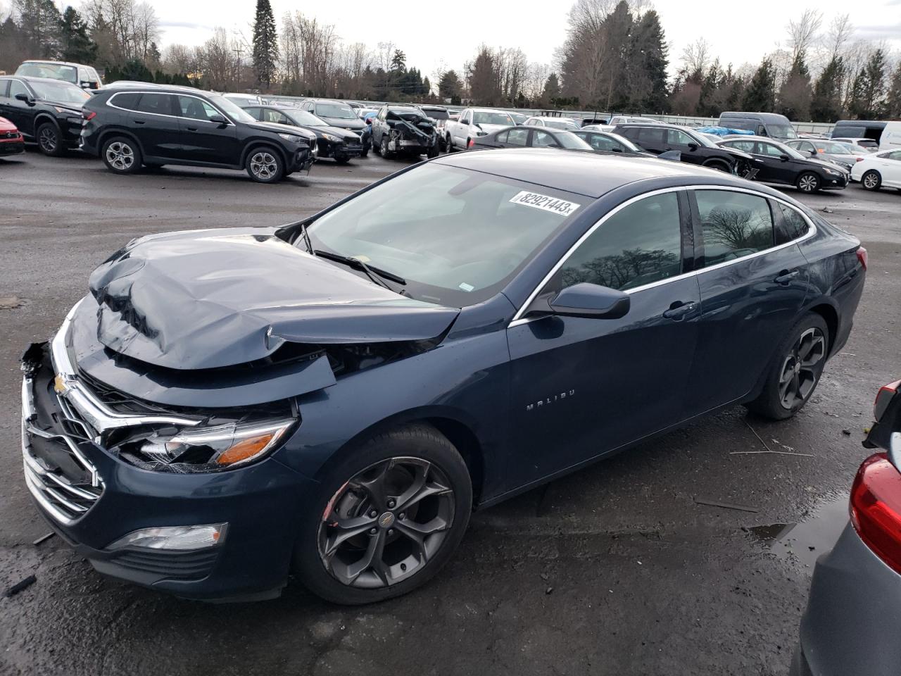 Image 1 of 2022 CHEVROLET MALIBU LT 2022 with VIN 1G1ZD5ST2NF138703