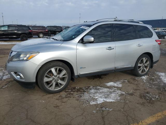 Image 1 of 2014 NISSAN PATHFINDER SV HYBRID 2014 with VIN 5N1CR2MM7EC672389