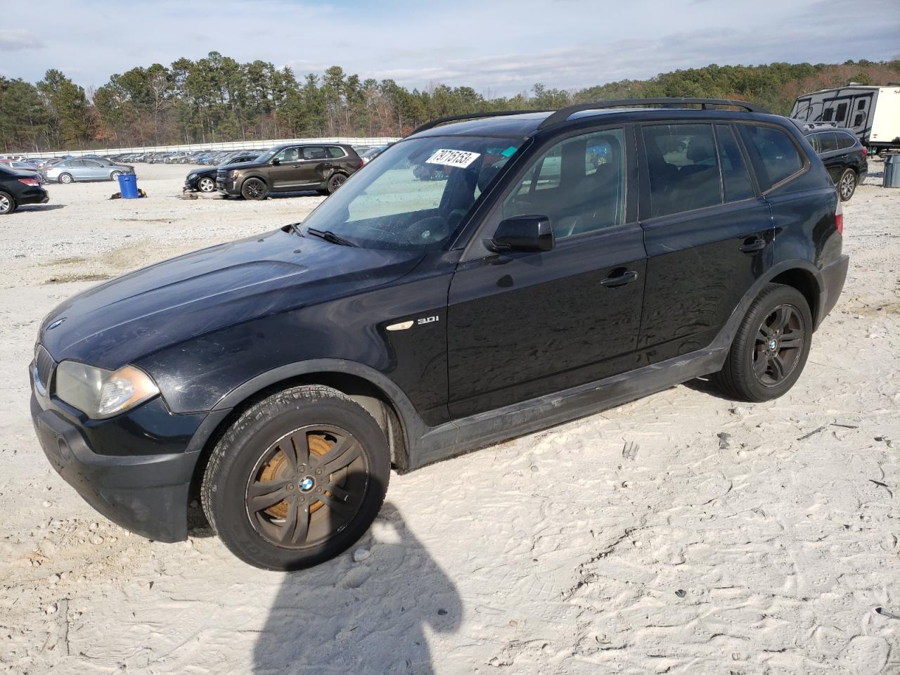 Image 1 of 2005 BMW X3 3.0I 2005 with VIN WBXPA93445WD10872