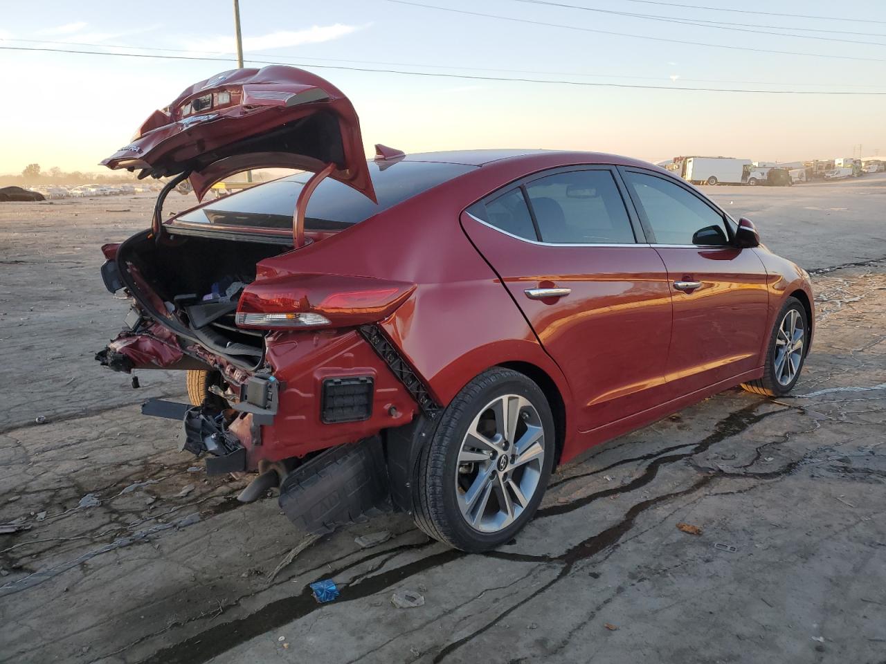 Image 3 of 2017 HYUNDAI ELANTRA SE 2017 with VIN KMHD84LF1HU165119