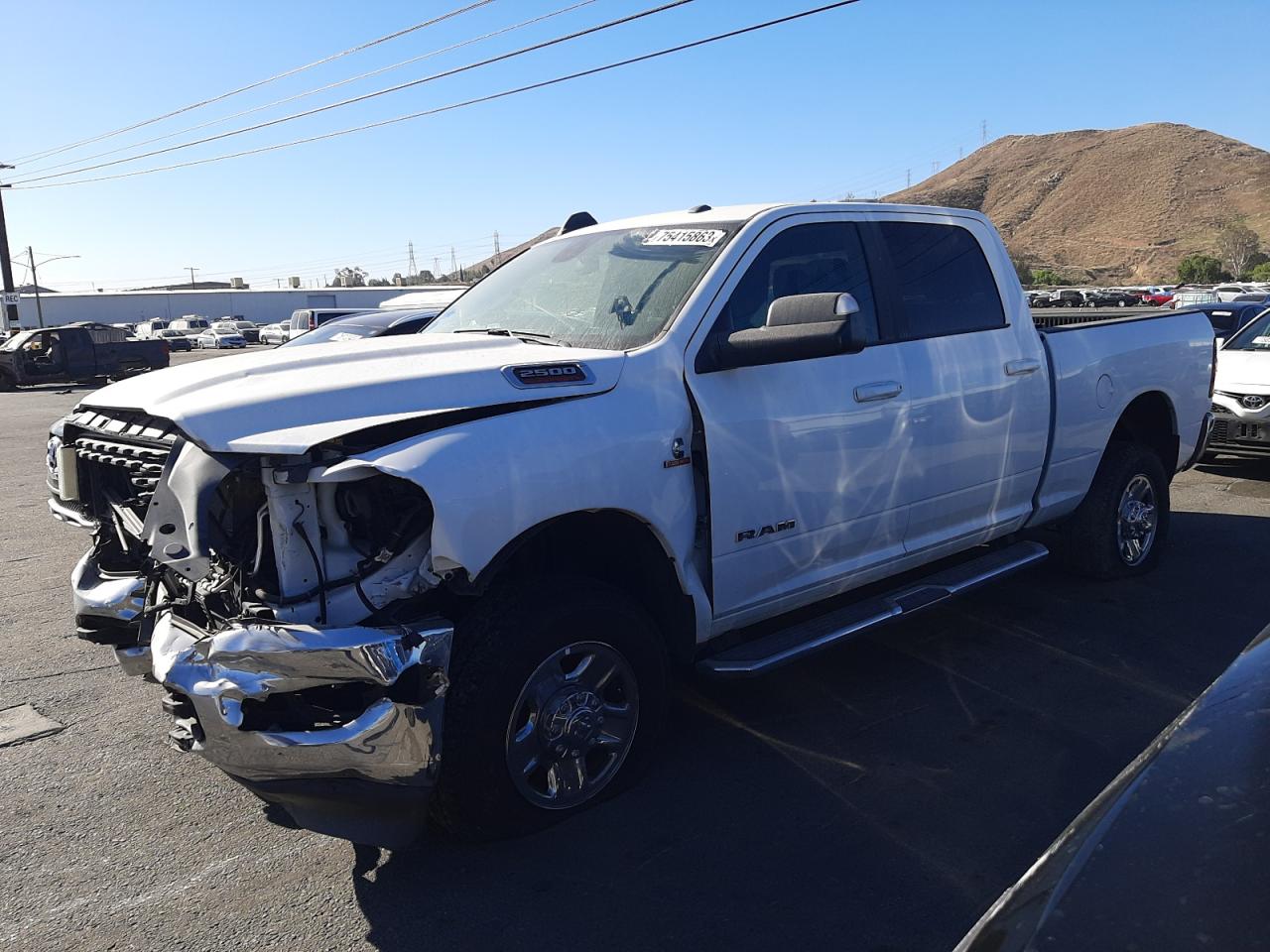 Obraz 1 z 2022 RAM 2500 BIG HORN/LONE STAR 2022 z VIN 3C6UR5DL1NG123888