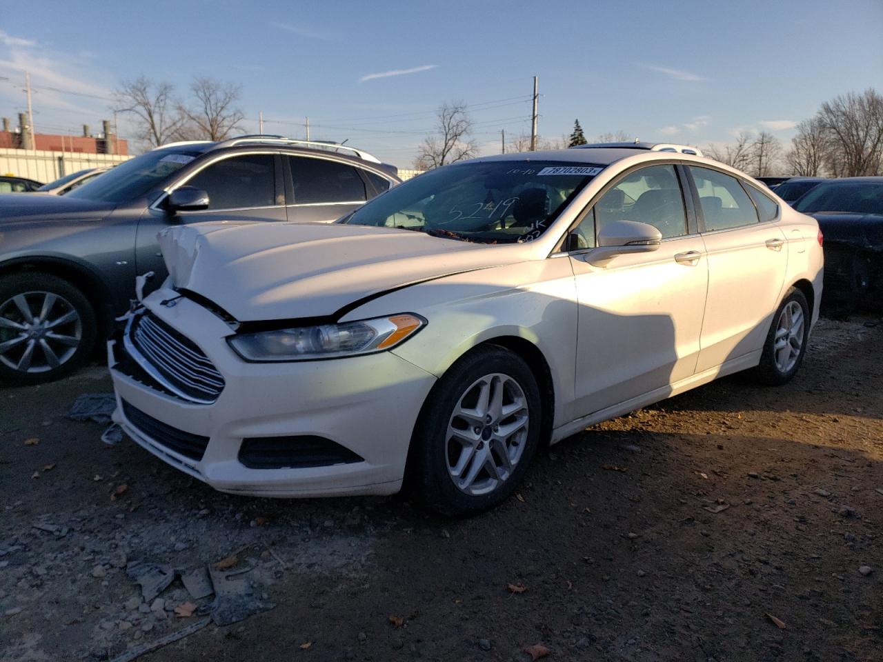 Image 1 of 2014 FORD FUSION SE 2014 with VIN 3FA6P0H73ER205249