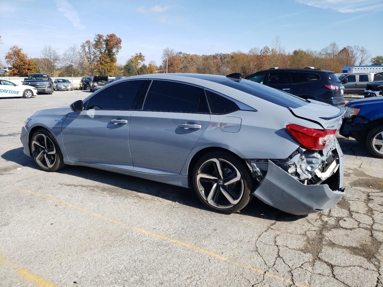 Image 2 of 2022 HONDA ACCORD HYBRID SPORT 2022 with VIN 1HGCV3F21NA038249