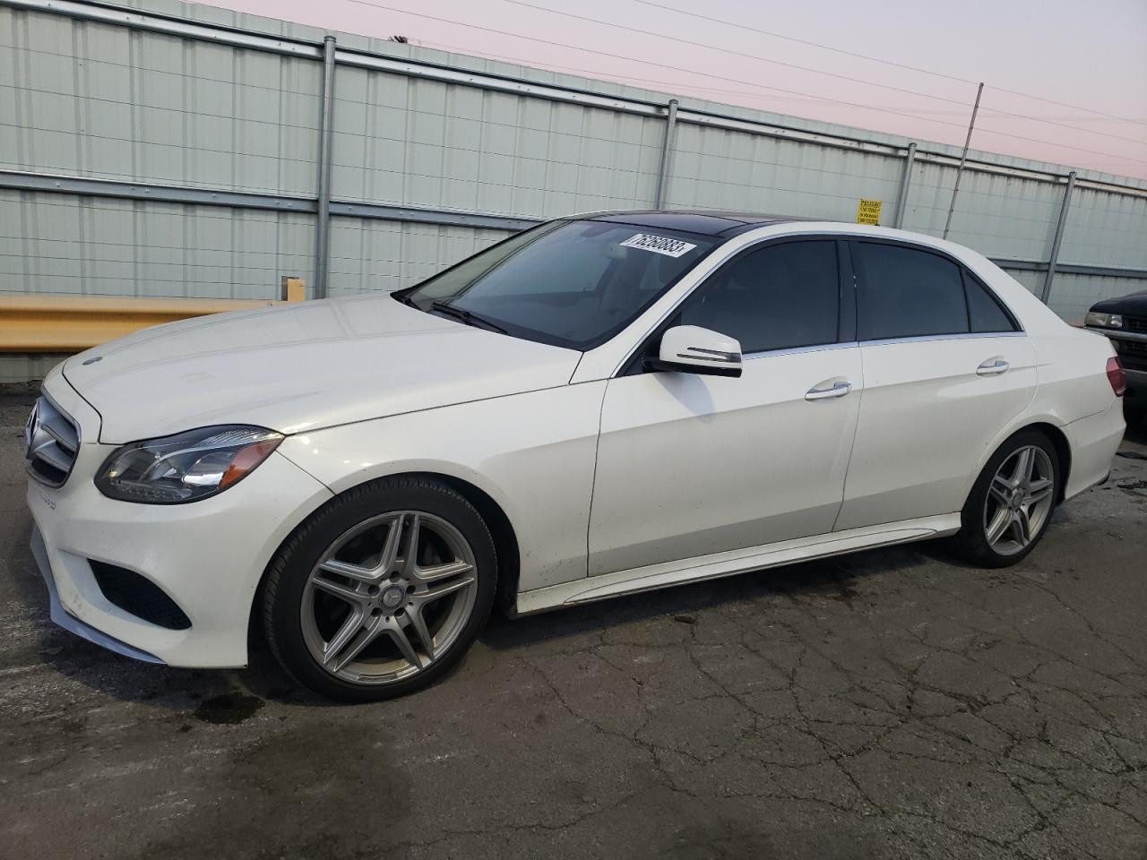 Image 1 of 2014 MERCEDES-BENZ E 350 4MATIC 2014 with VIN WDDHF8JB5EA814779