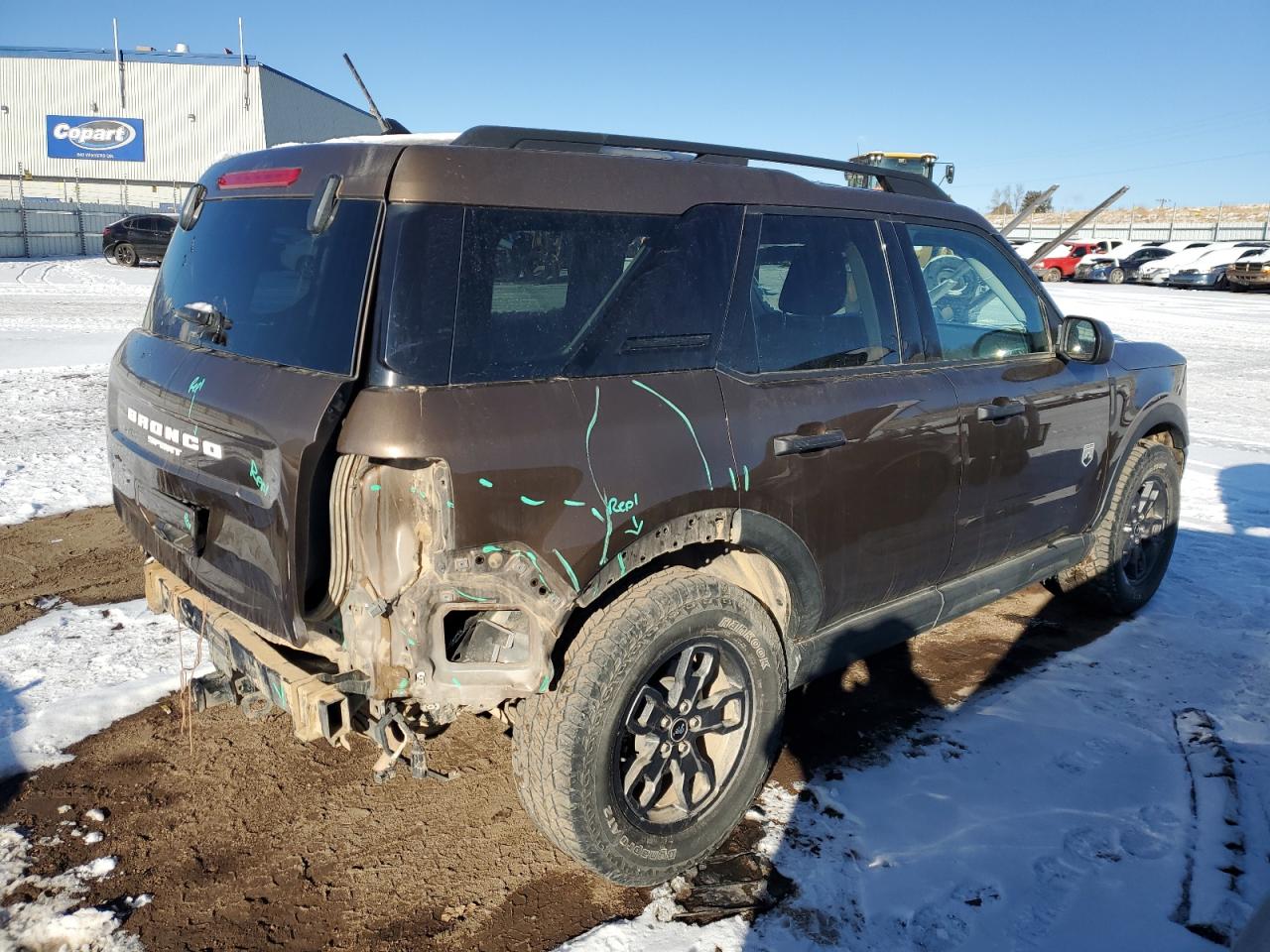 Image 3 of 2022 FORD BRONCO SPORT BIG BEND 2022 with VIN 3FMCR9B62NRD14020