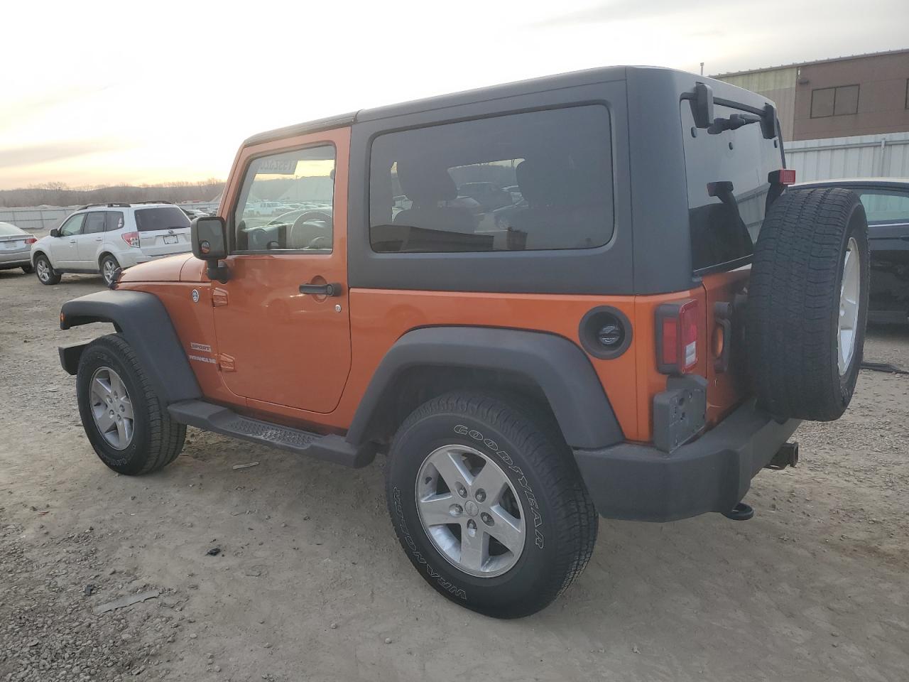 Image 2 of 2011 JEEP WRANGLER SPORT 2011 with VIN 1J4AA2D17BL549433