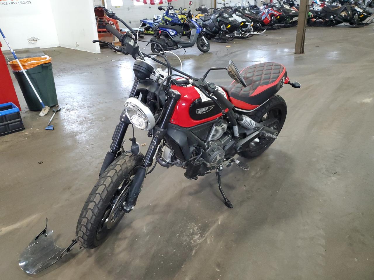 Image 2 of 2016 DUCATI SCRAMBLER 800 2016 with VIN ML015ANM5GT008739