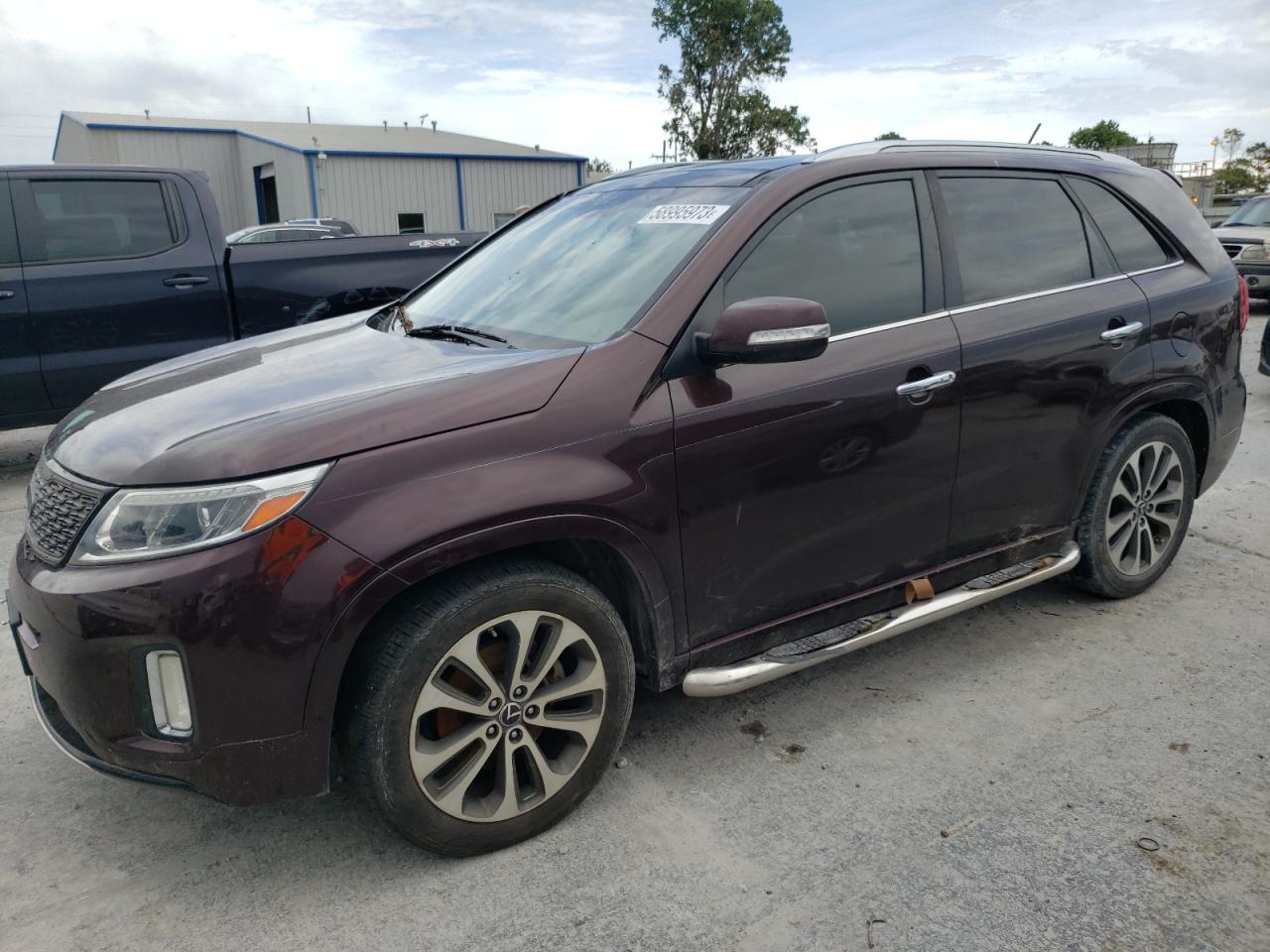 Image 1 of 2014 KIA SORENTO SX 2014 with VIN 5XYKW4A70EG435127