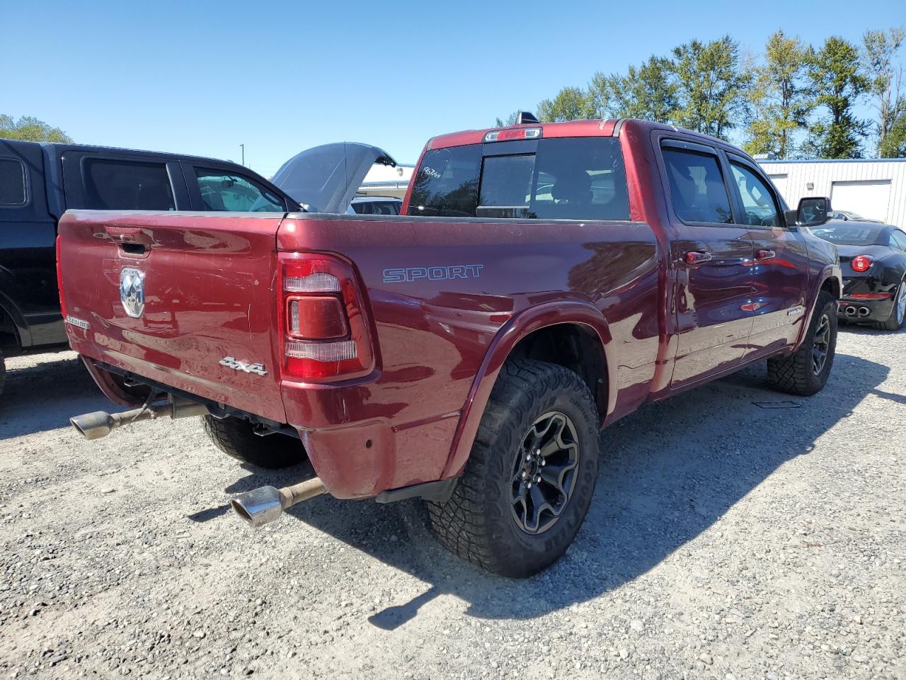 Image 3 of 2021 RAM 1500 LARAMIE 2021 with VIN 1C6SRFRT5MN518703