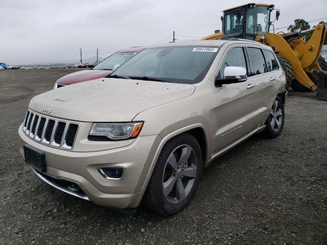 Image 1 of 2014 JEEP GRAND CHEROKEE OVERLAND 2014 with VIN 1C4RJFCM0EC386141